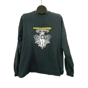 Black Long Sleeve SOBER RIDERS MC TShirt 2XL 2009 East Valley